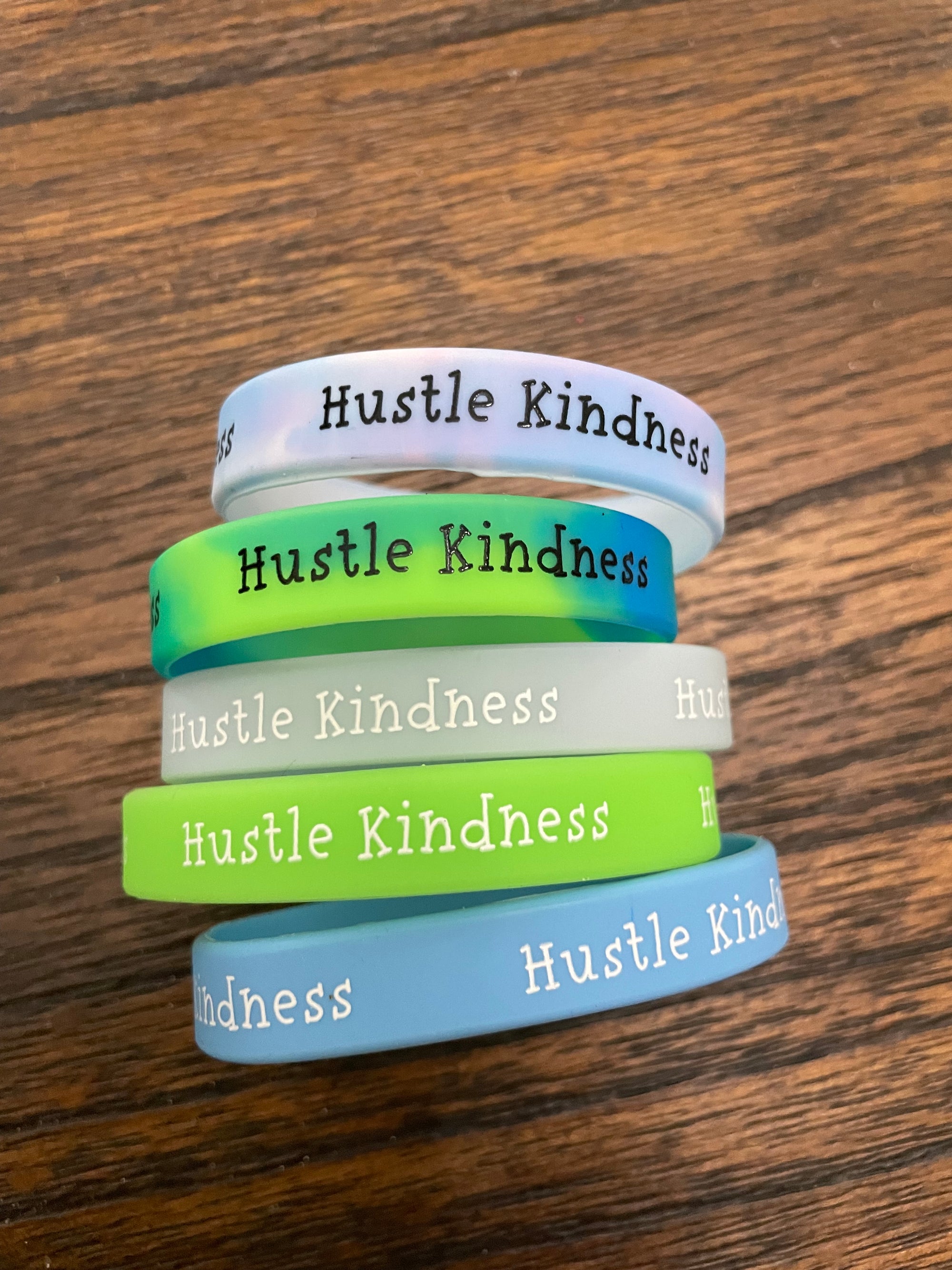 Kids Hustle Kindness Wristband