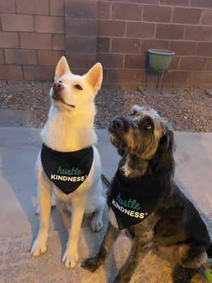 Hustle Kindness Cotton Bandana