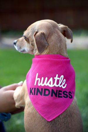 Hustle Kindness Cotton Bandana