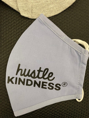 Adult Hustle Kindness Cotton Face Mask - Basic