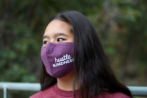 Adult Hustle Kindness Cotton Face Mask - Designs