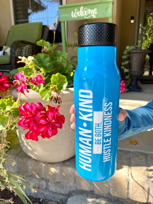 Hustle Kindness Water Bottle