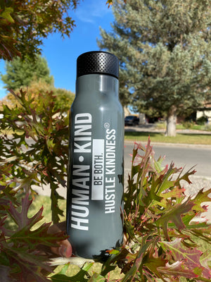 Hustle Kindness Water Bottle