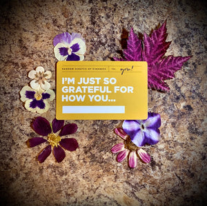 Random Scratch of Kindness Note (Single)