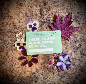 Random Scratch of Kindness Note (Single)