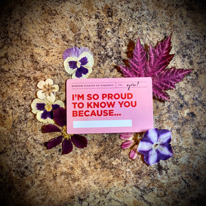 Random Scratch of Kindness Note (Single)