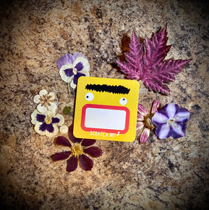 Scratch-off Monster Lunchbox Note (Single)