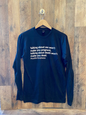 Death & Sex- HK Unisex Long Sleeve Tee