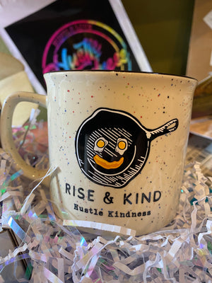 Rise and Kind Camping Coffee Cup (2 colors available)