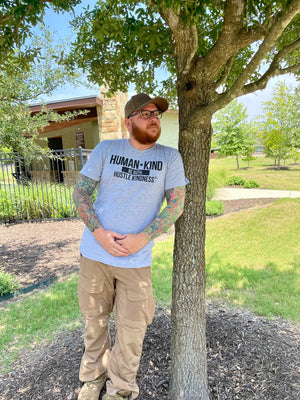 Human Kind Be Both-Athletic Gray