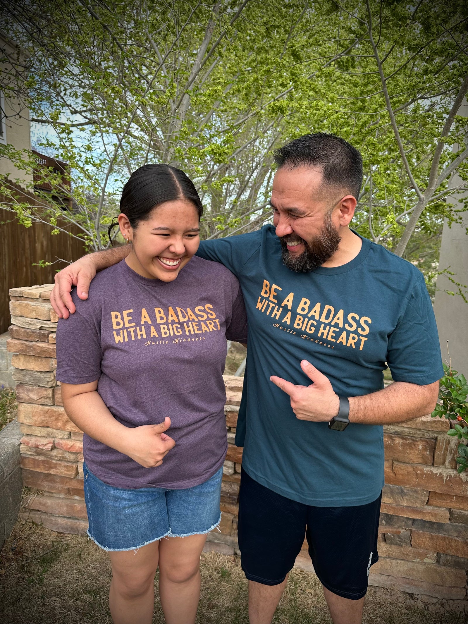 Be a Badass- Heather Purple