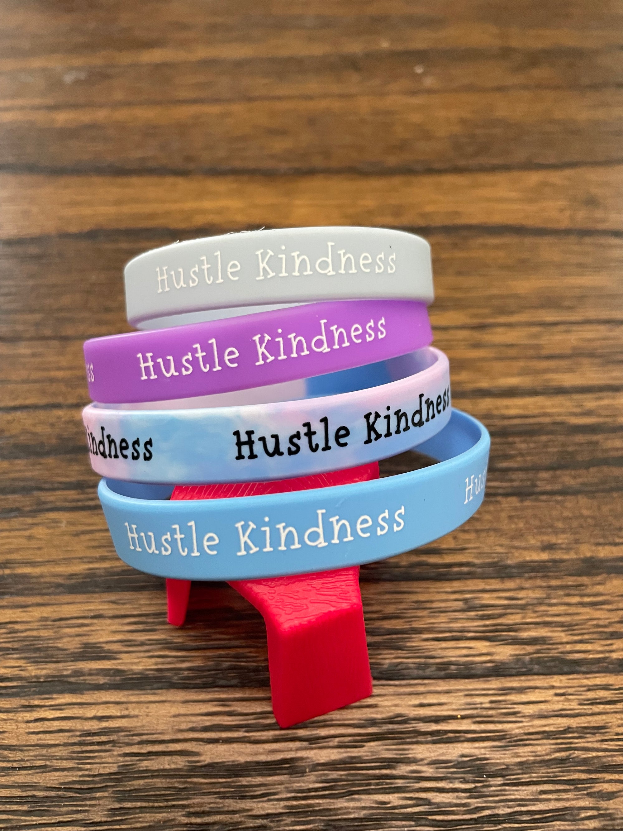 Adult Hustle Kindness Wristbands