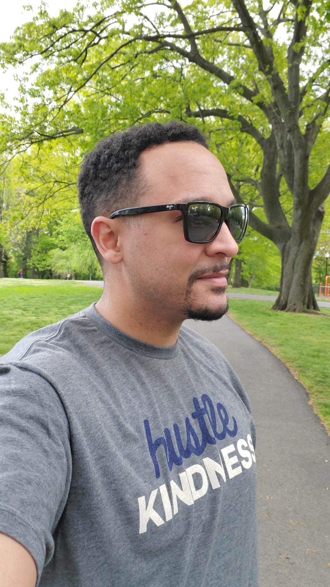 OG Gray and Navy HK shirt