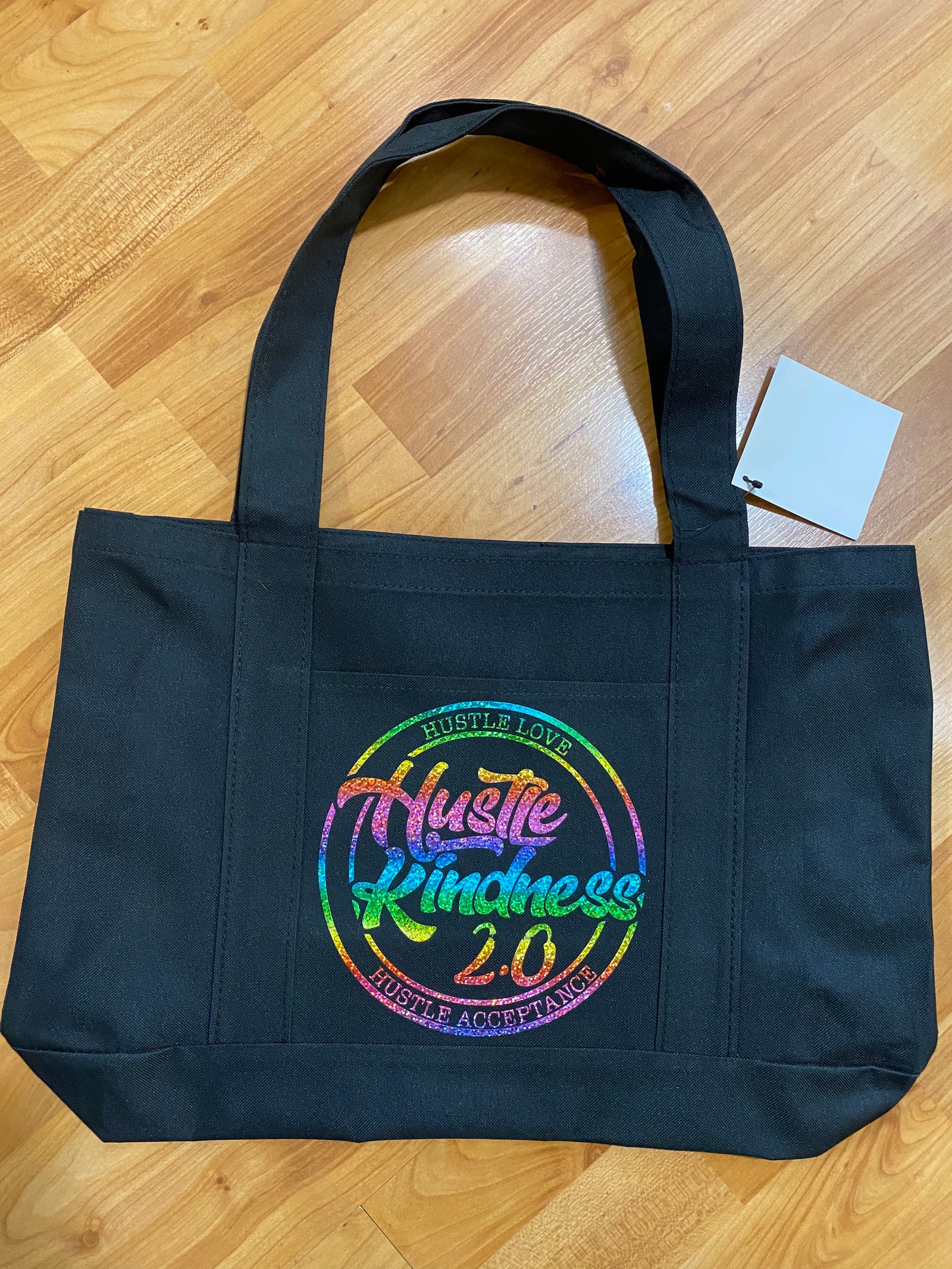 Black Kindness Tote