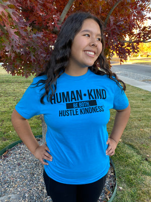 Human and Kind, Be both - Blue