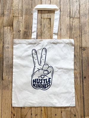 Hustle Kindness "Peace' Tote Bag