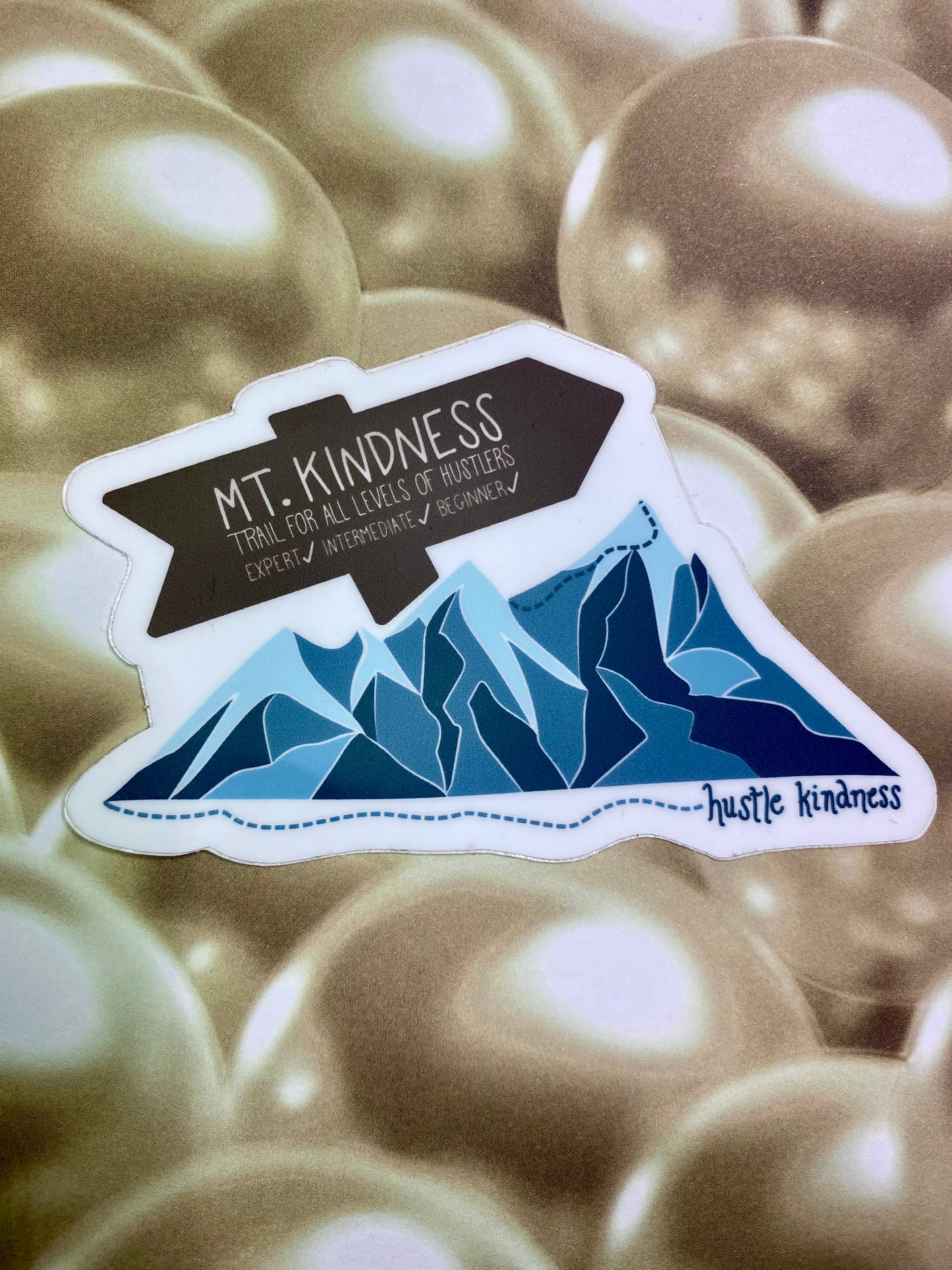 Mt. Kindness Sticker