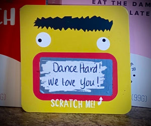 Scratch-off Monster Lunchbox Notes (6 count)