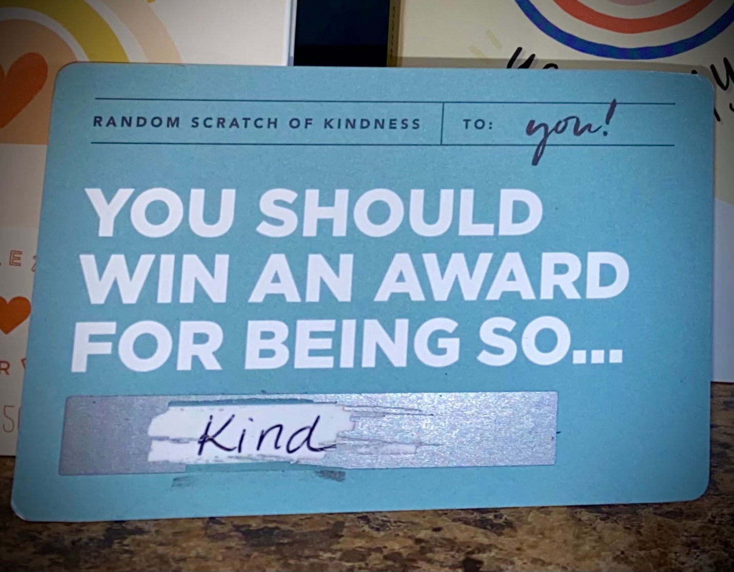 Random Scratch of Kindness Note (Single)