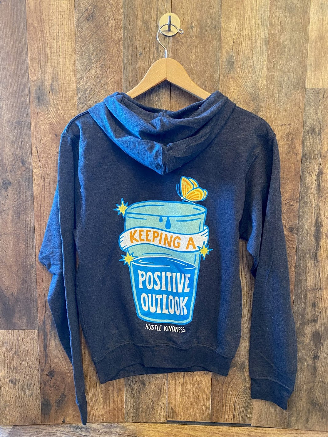 Positive Outlook- HK Unisex Hoodie