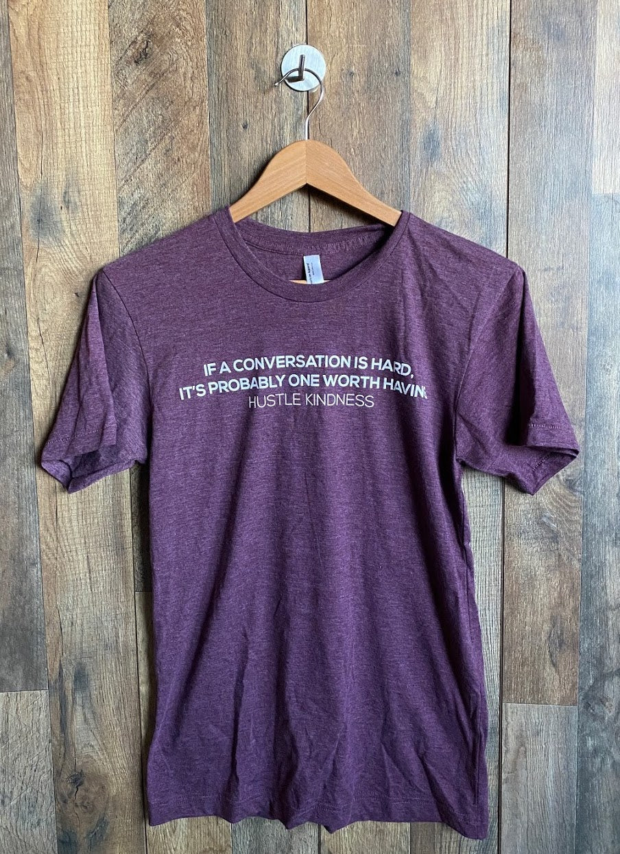 Hard Conversations-HK Unisex tee