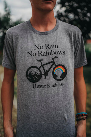 Rainbows and Bike Unisex Tee
