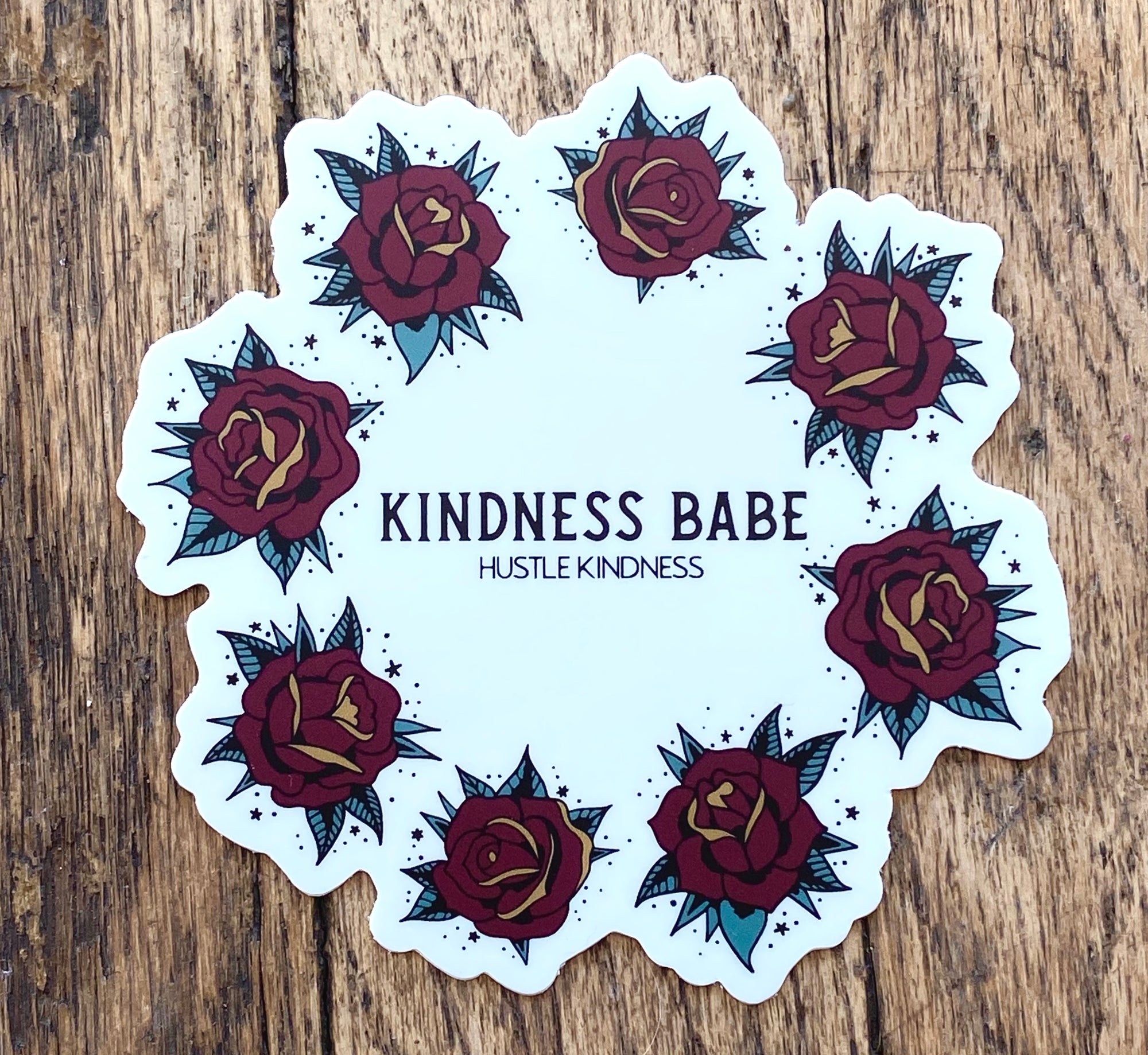 Kindness Babe HK Sticker