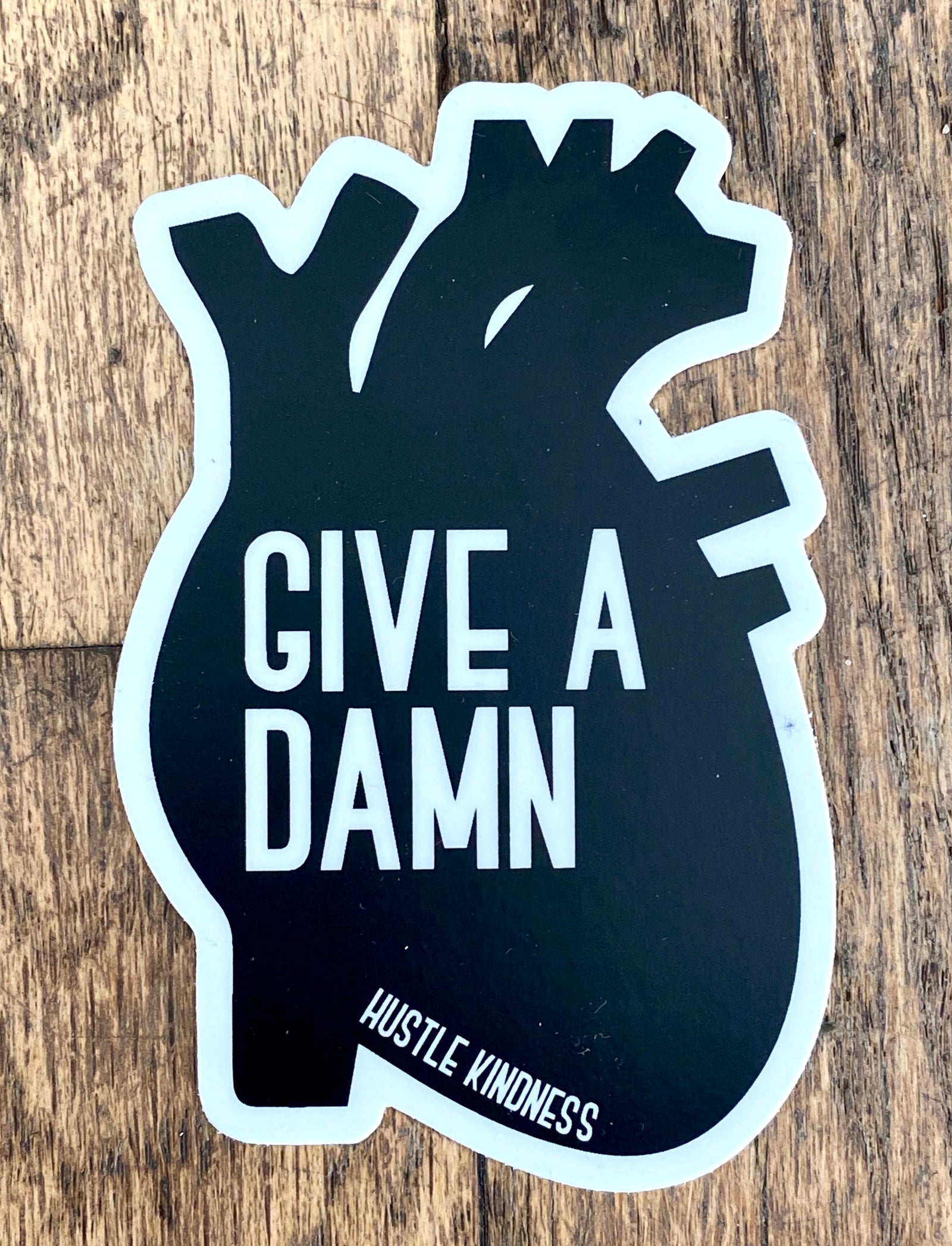 Give a Damn HK Sticker